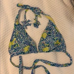Lilly P bathing suit top size 10